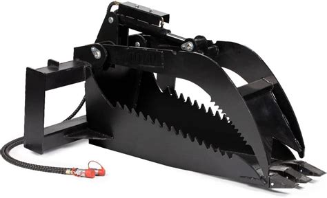 titan attachments skid steer stump bucket grapple attachment extreme duty|titan stump bucket grapple.